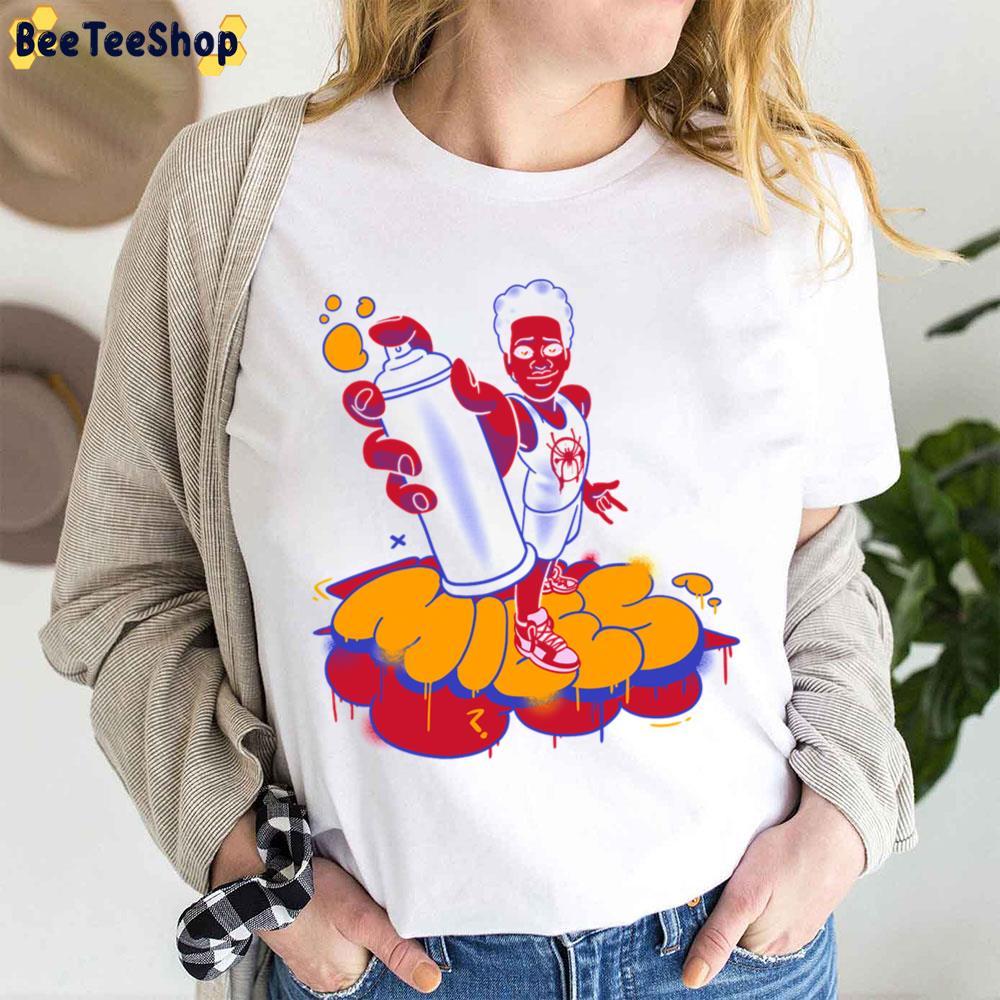 Street Miles Spiderverse Movie Beeteeshop Trending Unisex T-Shirt Street Miles Spiderverse Movie Beeteeshop Trending Unisex T-Shirt