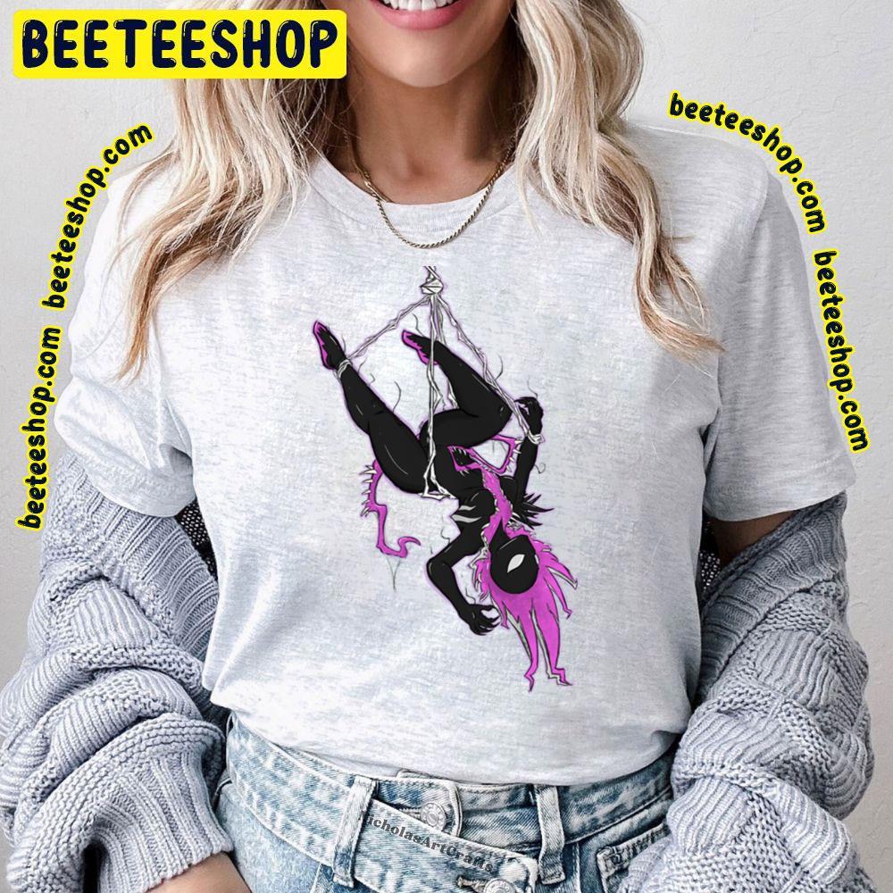 Stylized Gwen Spiderverse Movie Beeteeshop Trending Unisex T-Shirt Stylized Gwen Spiderverse Movie Beeteeshop Trending Unisex T-Shirt