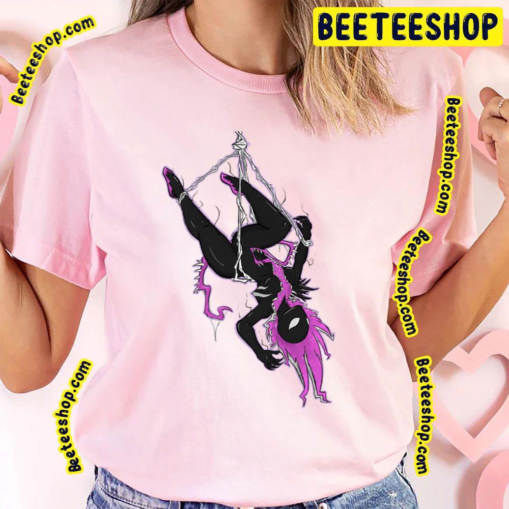 Stylized Gwen Spiderverse Movie Beeteeshop Trending Unisex T-Shirt Stylized Gwen Spiderverse Movie Beeteeshop Trending Unisex T-Shirt