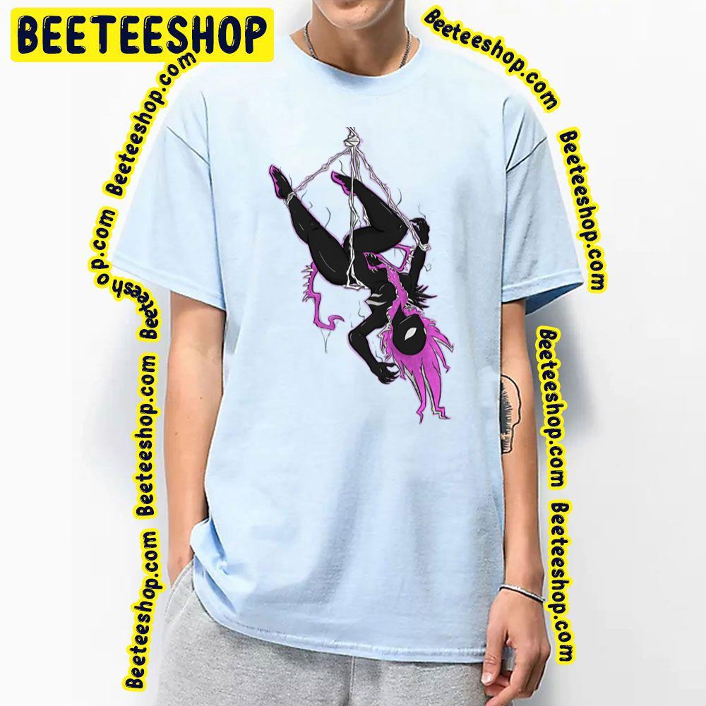 Stylized Gwen Spiderverse Movie Beeteeshop Trending Unisex T-Shirt Stylized Gwen Spiderverse Movie Beeteeshop Trending Unisex T-Shirt