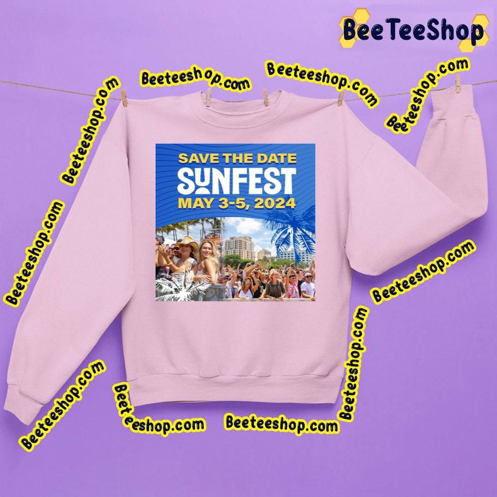 Sunfest 2024 Beeteeshop Trending Unisex Sweatshirt Sunfest 2024 Beeteeshop Trending Unisex Sweatshirt