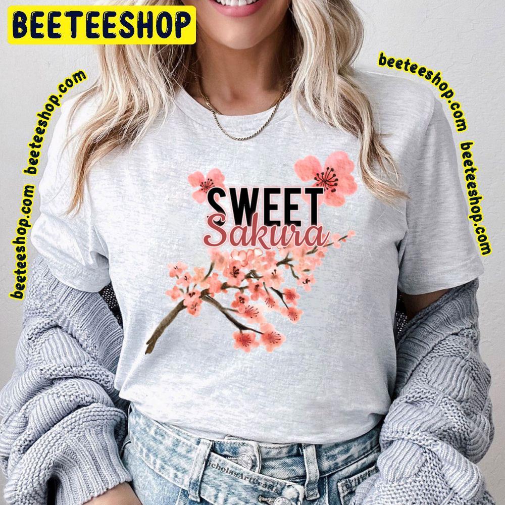 Sweet Sakura Gari Beeteeshop Trending Unisex T-Shirt Sweet Sakura Gari Beeteeshop Trending Unisex T-Shirt