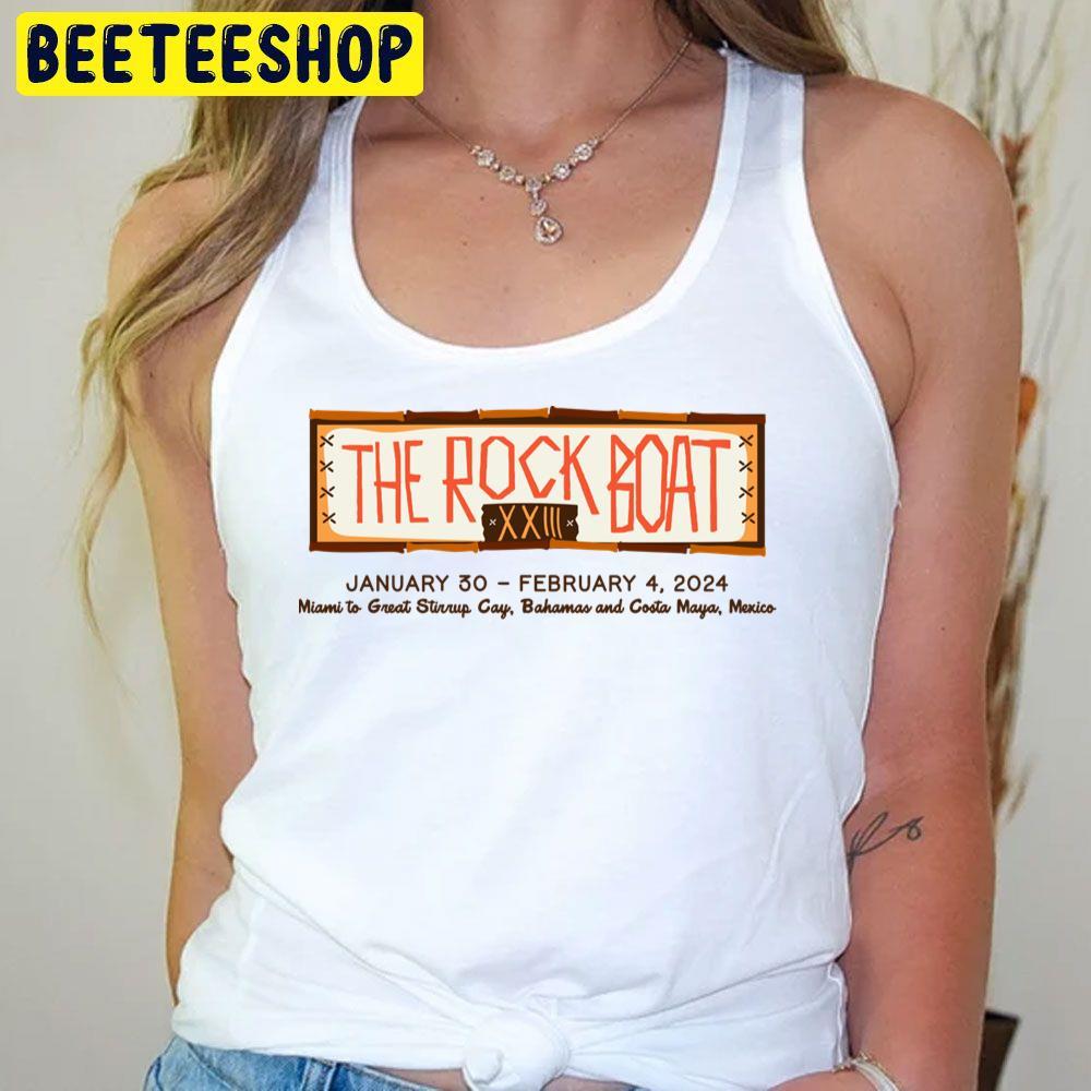 The Rock Boat 2024 Anounce 2 Beeteeshop Trending Unisex T-Shirt The Rock Boat 2024 Anounce 2 Beeteeshop Trending Unisex T-Shirt