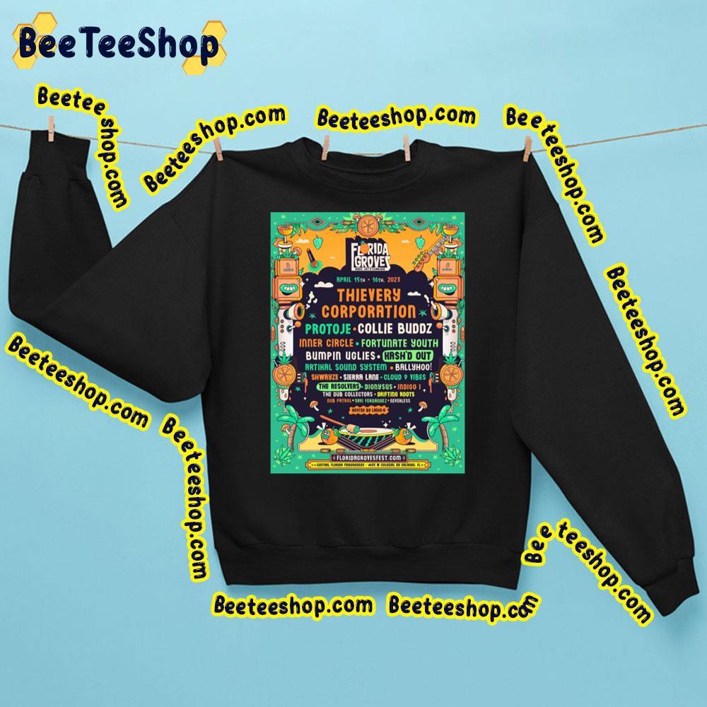 Thievery Corporation Florida 2023 Beeteeshop Trending Unisex T-Shirt Thievery Corporation Florida 2023 Beeteeshop Trending Unisex T-Shirt