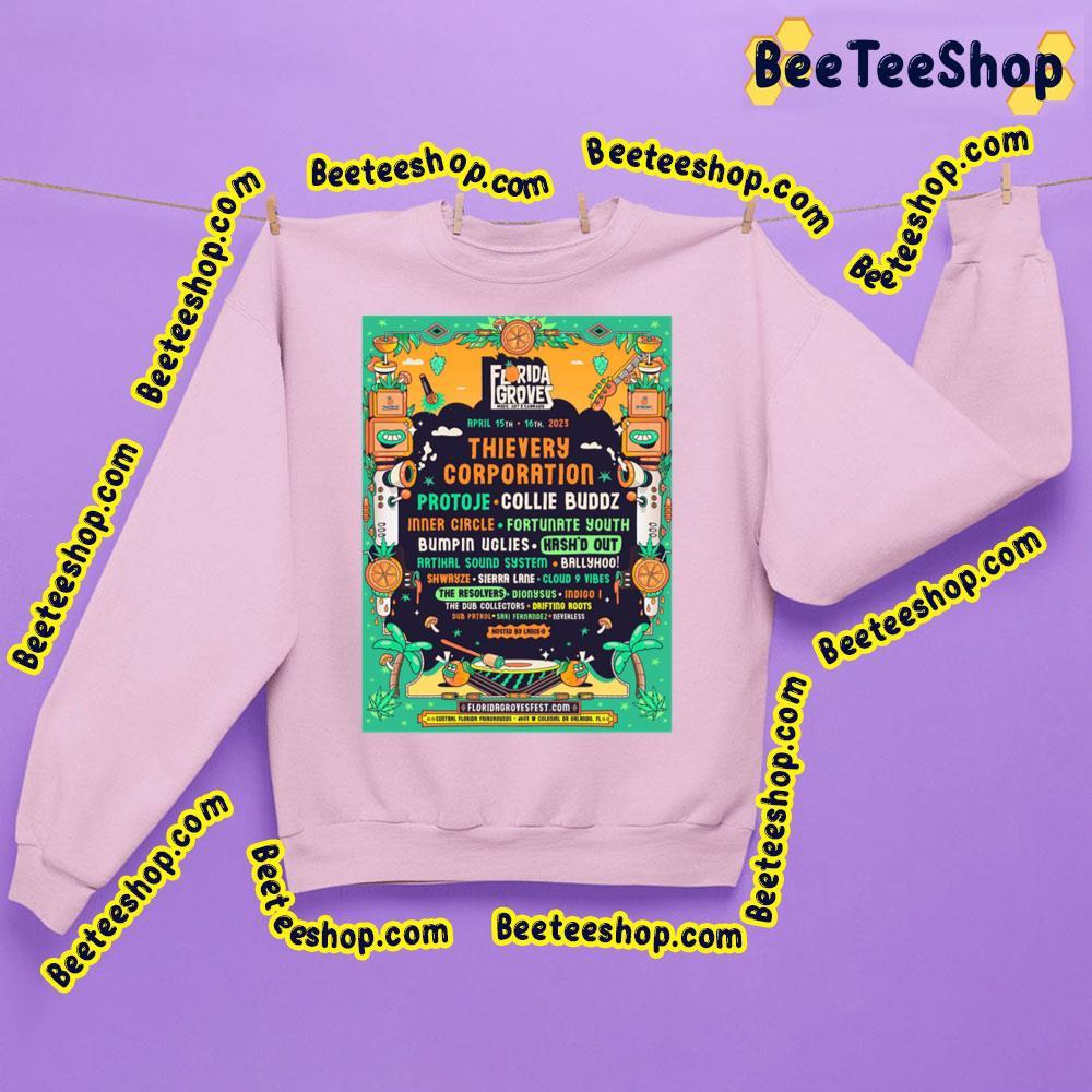 Thievery Corporation Florida 2023 Beeteeshop Trending Unisex T-Shirt Thievery Corporation Florida 2023 Beeteeshop Trending Unisex T-Shirt