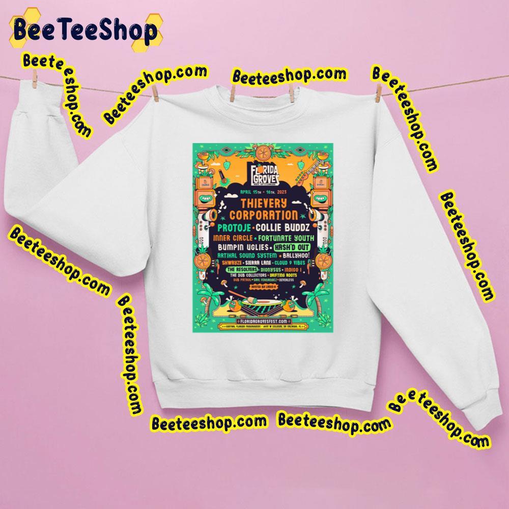 Thievery Corporation Florida 2023 Beeteeshop Trending Unisex T-Shirt Thievery Corporation Florida 2023 Beeteeshop Trending Unisex T-Shirt