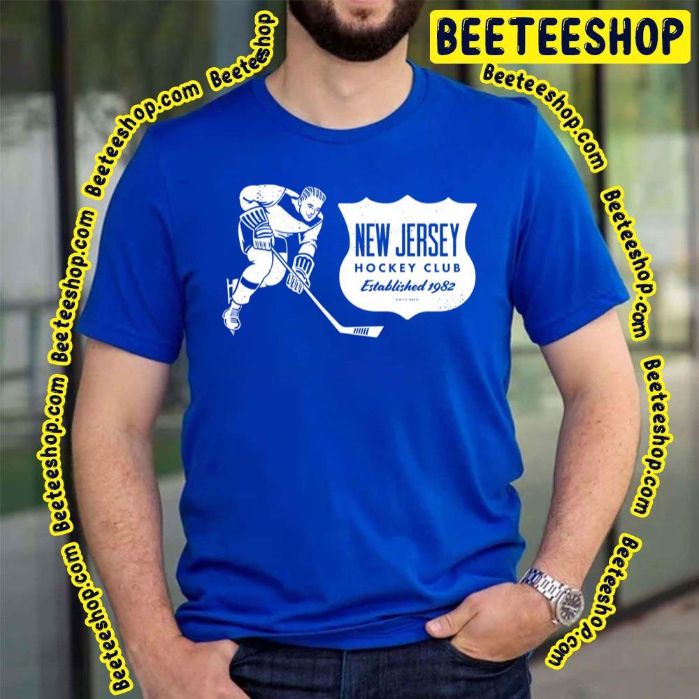 Vintage Hockey Style White New Jersey Devils Unisex T-Shirt Vintage Hockey Style White New Jersey Devils Unisex T-Shirt