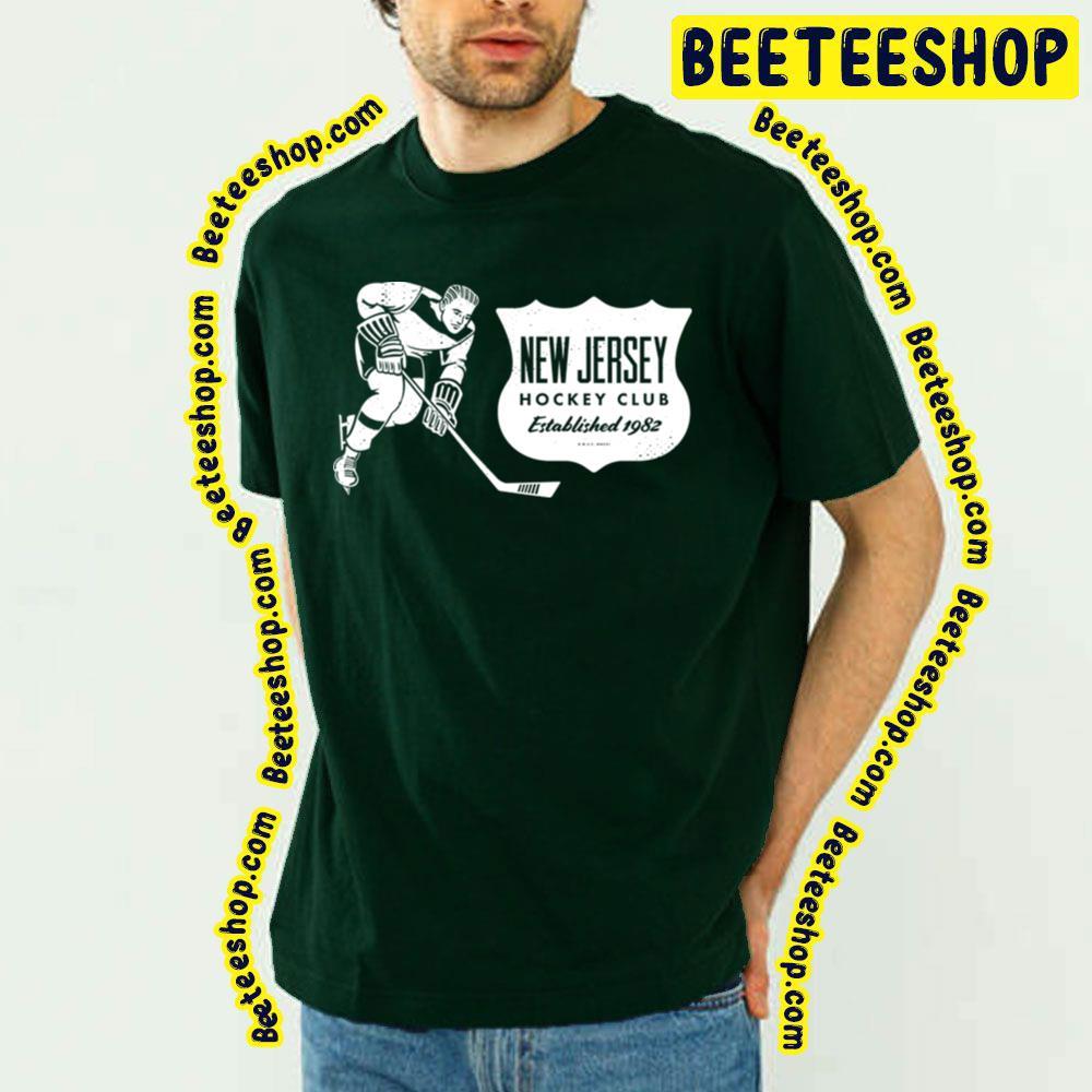 Vintage Hockey Style White New Jersey Devils Unisex T-Shirt Vintage Hockey Style White New Jersey Devils Unisex T-Shirt