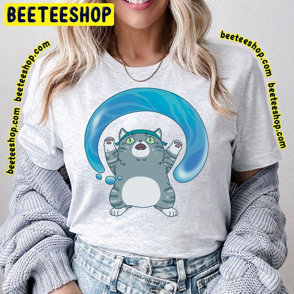 Water Cat Elemental Beeteeshop Trending Unisex T-Shirt Water Cat Elemental Beeteeshop Trending Unisex T-Shirt