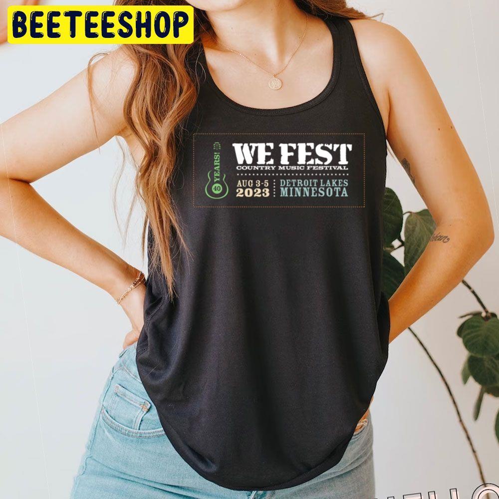 We Fest 2023 Logo Beeteeshop Trending Unisex T-Shirt We Fest 2023 Logo Beeteeshop Trending Unisex T-Shirt