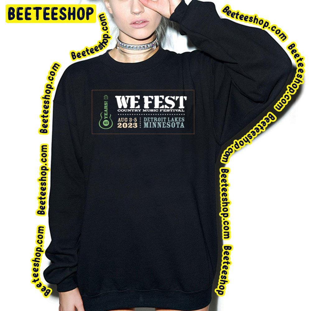 We Fest 2023 Logo Beeteeshop Trending Unisex T-Shirt We Fest 2023 Logo Beeteeshop Trending Unisex T-Shirt