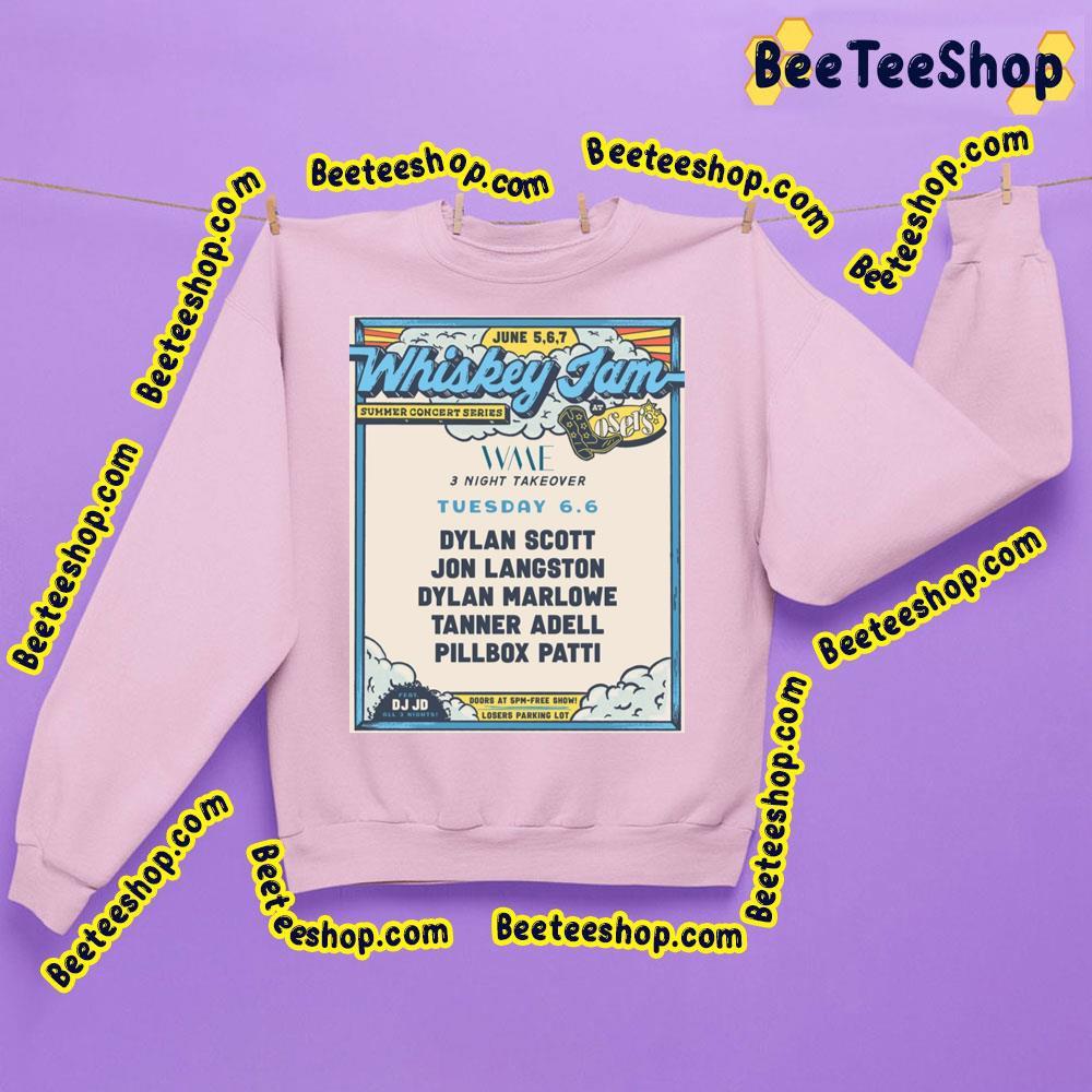 Whiskey Jam Dylan Scott 2023 Beeteeshop Trending Unisex Sweatshirt Whiskey Jam Dylan Scott 2023 Beeteeshop Trending Unisex Sweatshirt