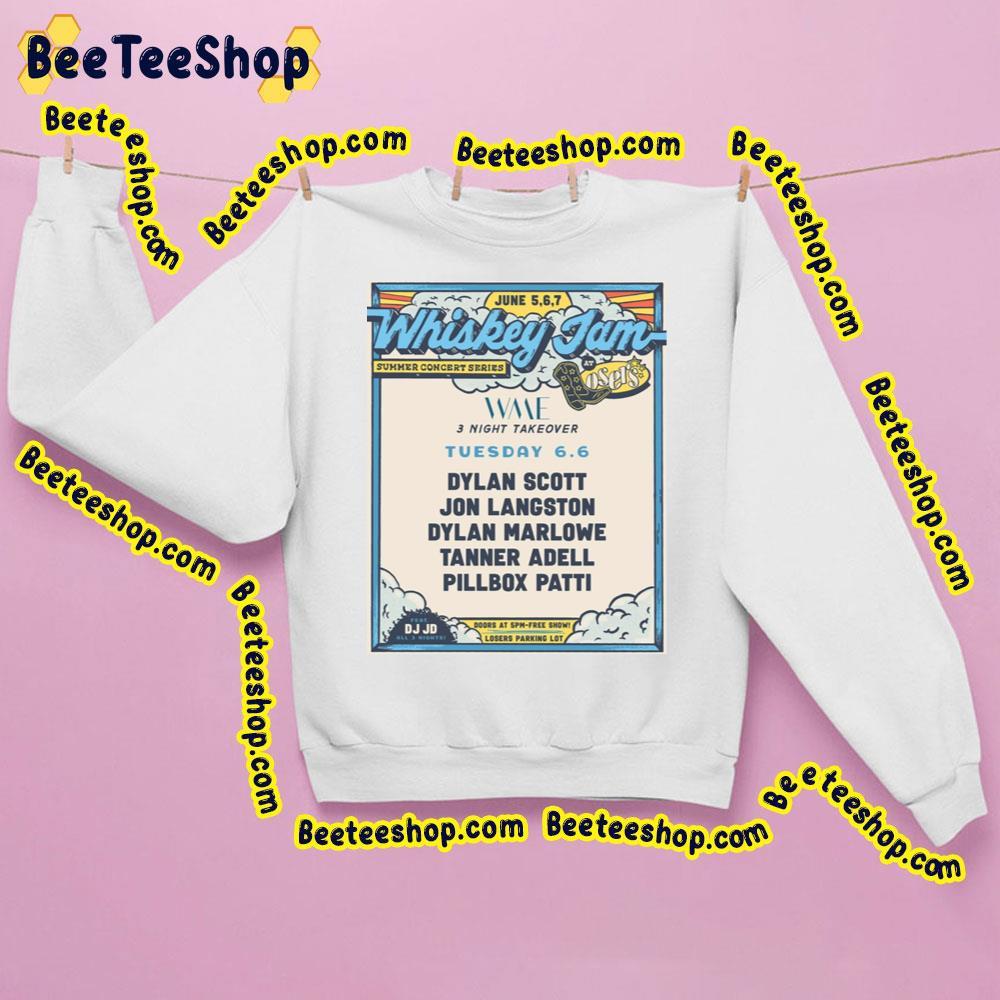 Whiskey Jam Dylan Scott 2023 Beeteeshop Trending Unisex Sweatshirt Whiskey Jam Dylan Scott 2023 Beeteeshop Trending Unisex Sweatshirt