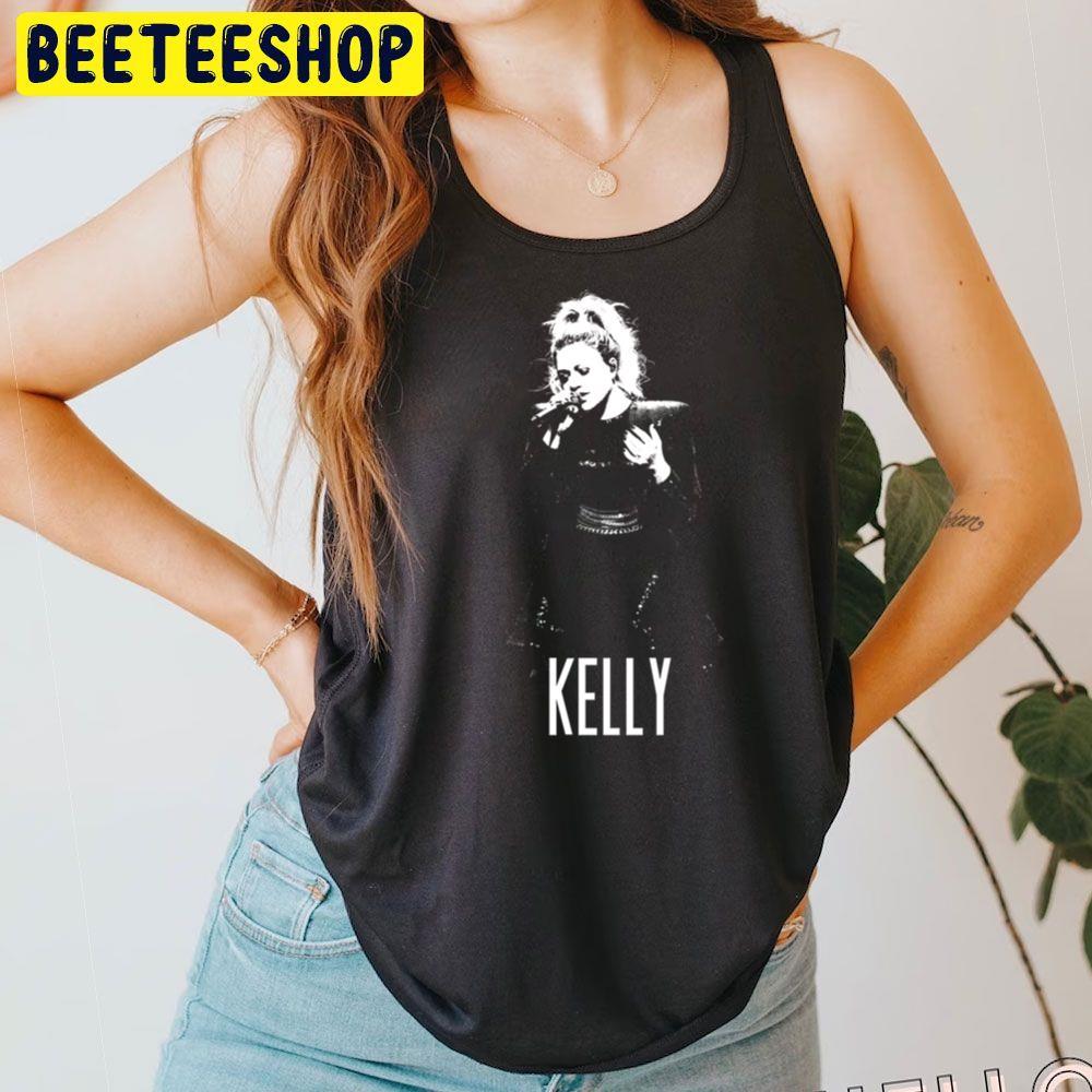 White Art Kelly Clarkson Unisex T-Shirt White Art Kelly Clarkson Unisex T-Shirt
