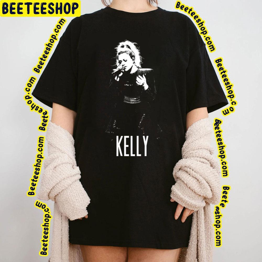 White Art Kelly Clarkson Unisex T-Shirt White Art Kelly Clarkson Unisex T-Shirt