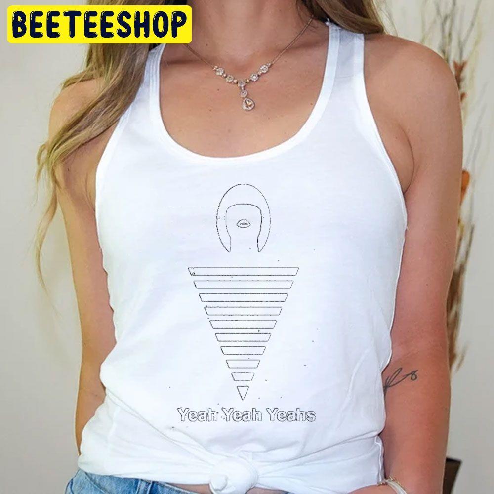 White Art Mine Yeah Yeah Yeahs Beeteeshop Trending Unisex T-Shirt White Art Mine Yeah Yeah Yeahs Beeteeshop Trending Unisex T-Shirt