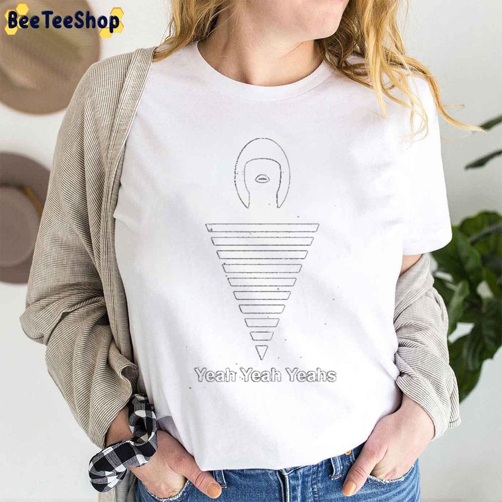 White Art Mine Yeah Yeah Yeahs Beeteeshop Trending Unisex T-Shirt White Art Mine Yeah Yeah Yeahs Beeteeshop Trending Unisex T-Shirt