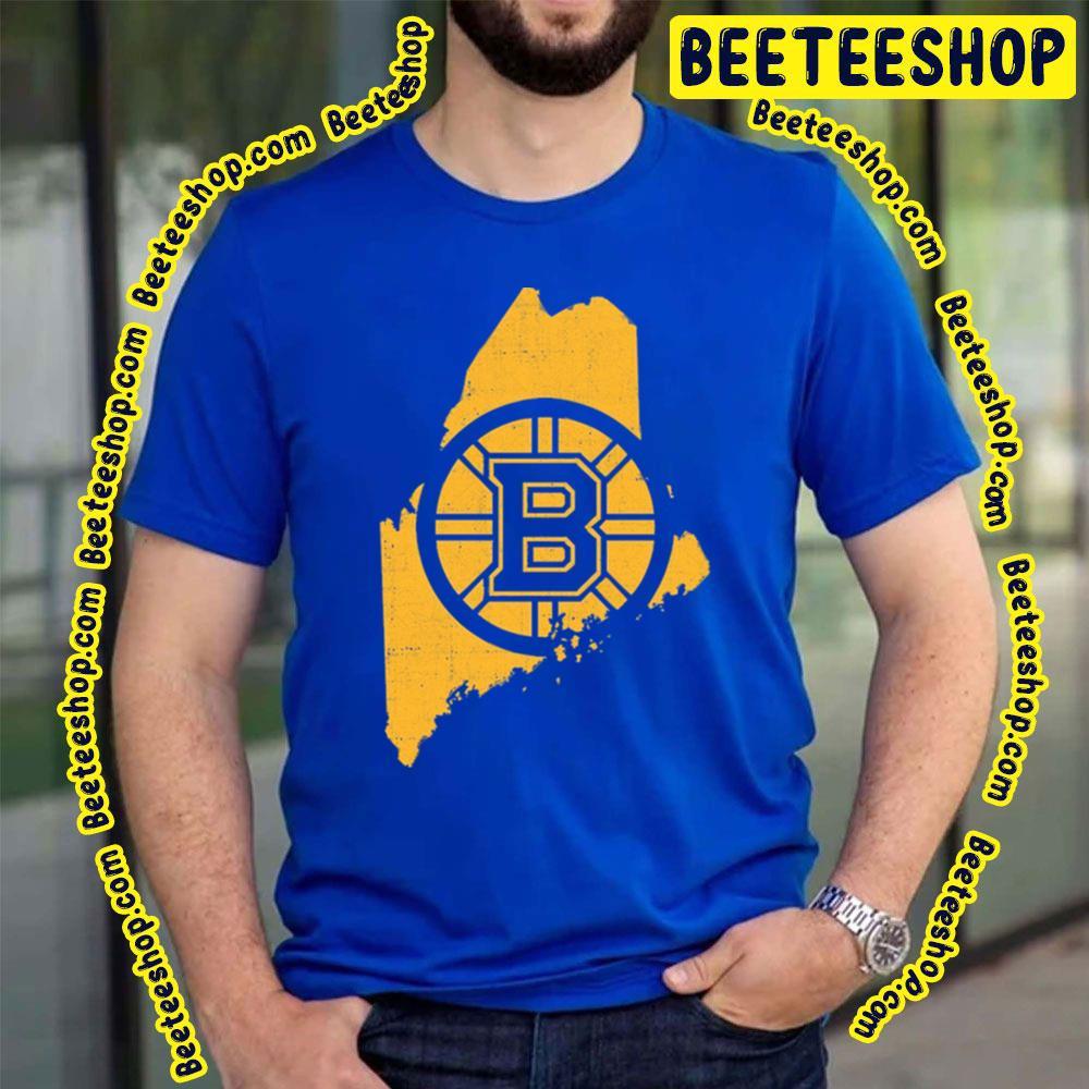 Yellow Logo Boston Bruins Hockey Unisex T-Shirt Yellow Logo Boston Bruins Hockey Unisex T-Shirt