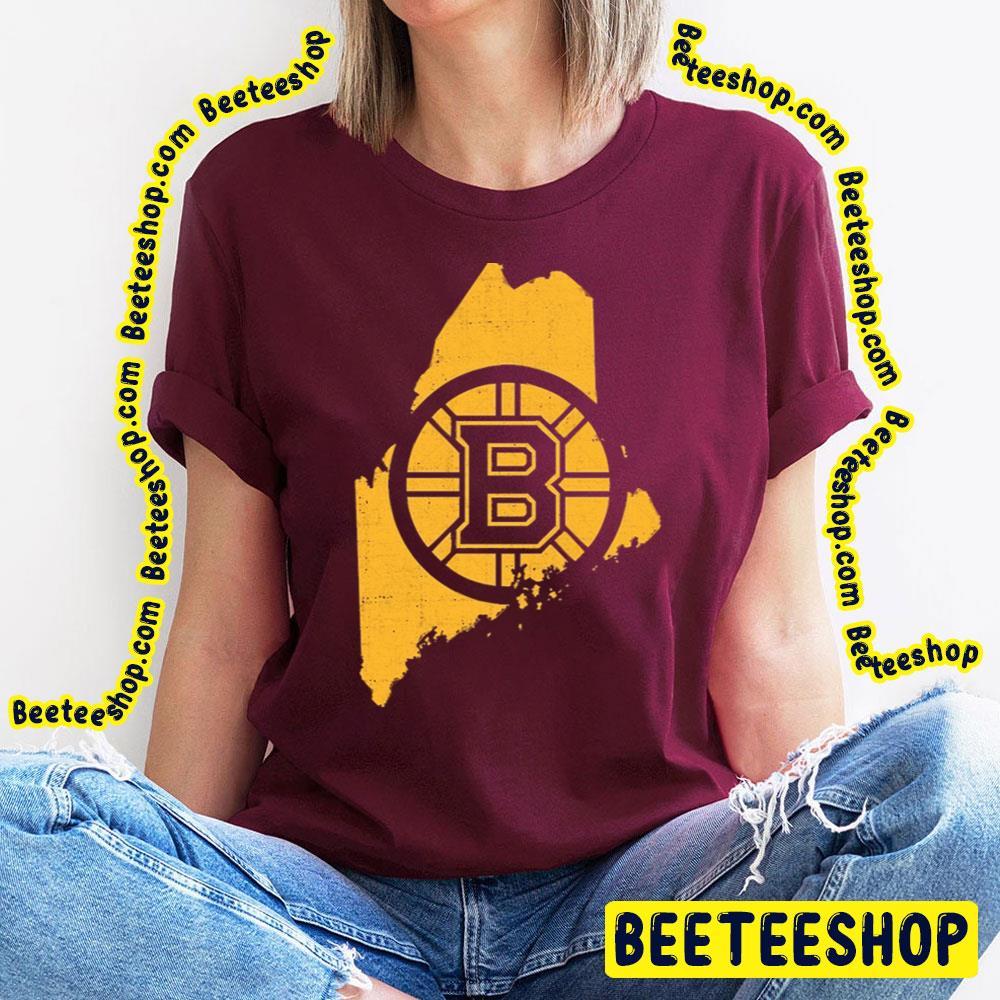 Yellow Logo Boston Bruins Hockey Unisex T-Shirt Yellow Logo Boston Bruins Hockey Unisex T-Shirt