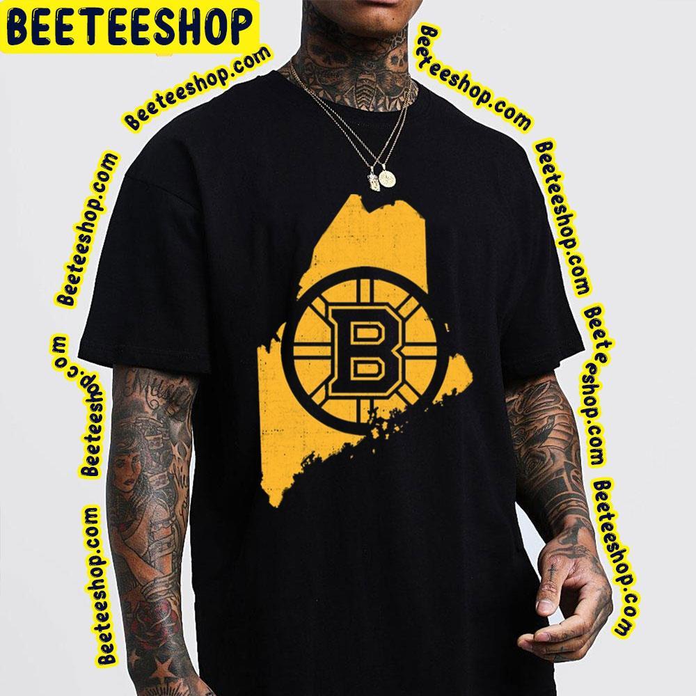Yellow Logo Boston Bruins Hockey Unisex T-Shirt Yellow Logo Boston Bruins Hockey Unisex T-Shirt