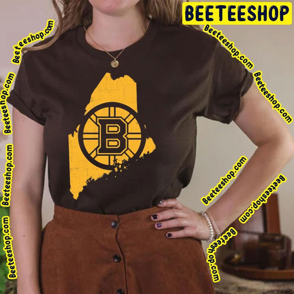 Yellow Logo Boston Bruins Hockey Unisex T-Shirt Yellow Logo Boston Bruins Hockey Unisex T-Shirt