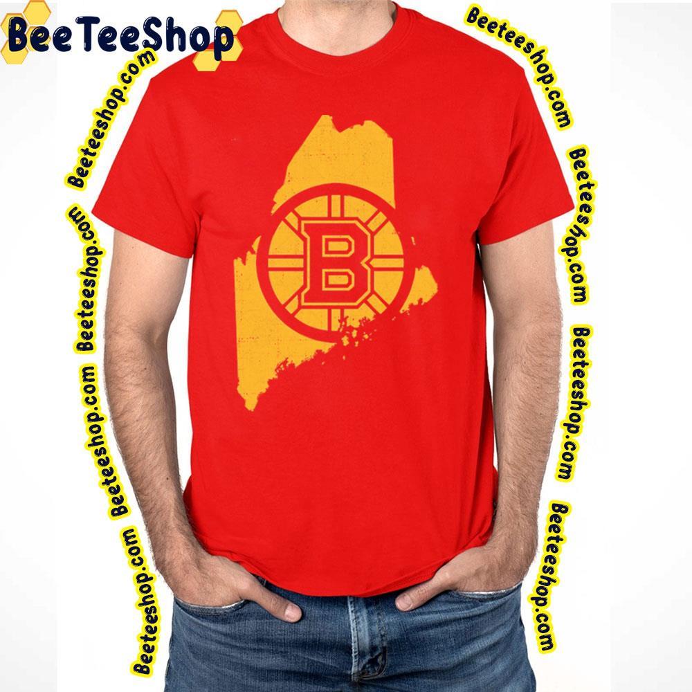 Yellow Logo Boston Bruins Hockey Unisex T-Shirt Yellow Logo Boston Bruins Hockey Unisex T-Shirt