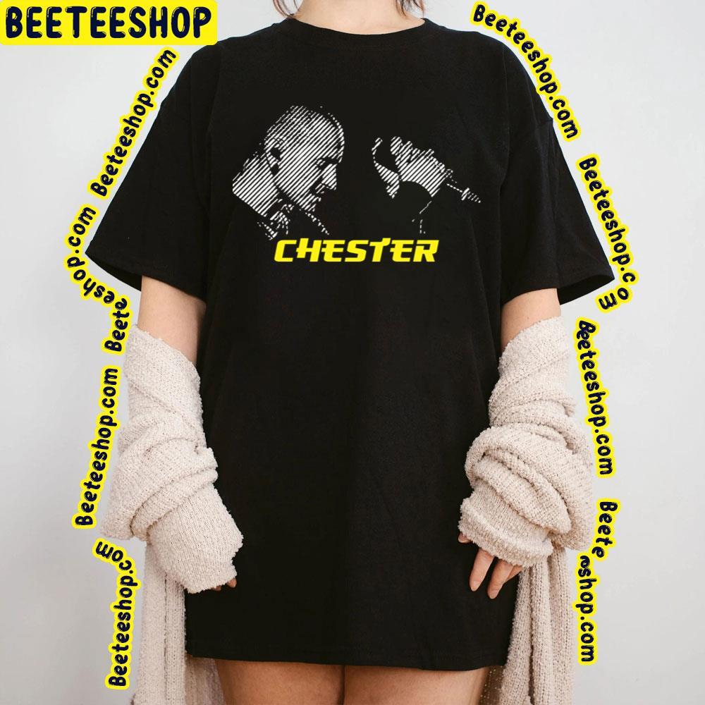 Yellow Text Chester Linkin Park Beeteeshop Trending Unisex T-Shirt Yellow Text Chester Linkin Park Beeteeshop Trending Unisex T-Shirt