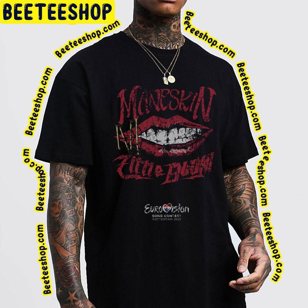 Zitti E Buoni Logo Maneskin Beeteeshop Trending Unisex T-Shirt Zitti E Buoni Logo Maneskin Beeteeshop Trending Unisex T-Shirt
