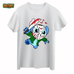 Jason Voorhees x Stitch Halloween T-Shirt Jason Voorhees x Stitch Halloween T-Shirt