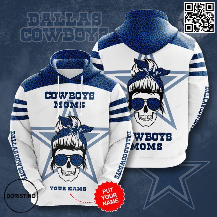 Custom Name Cowboys Mom Nfl 3D Hoodie Custom Name Cowboys Mom Nfl 3D Hoodie