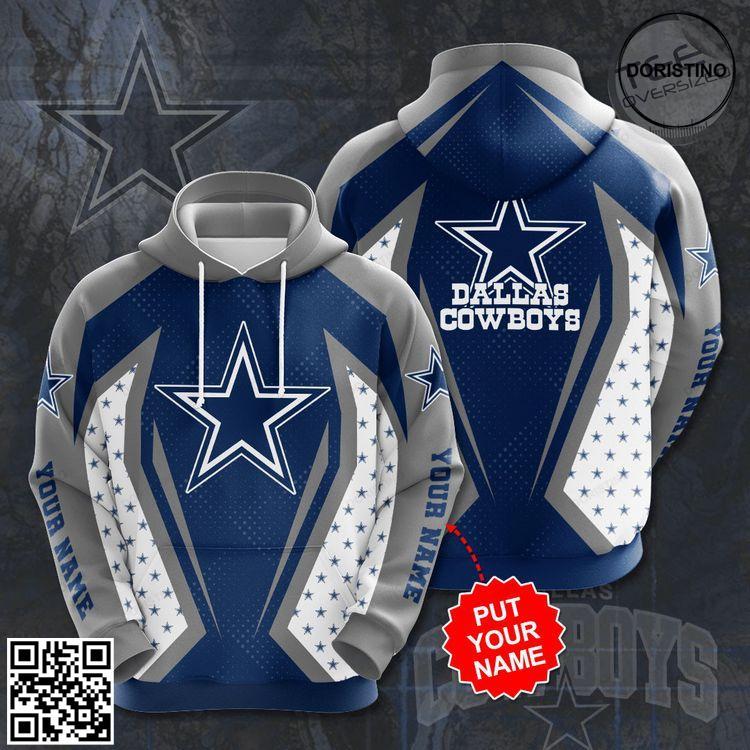 Custom Name Dallas Cowboys You Should Have In Your Wardrobe 3D Hoodie Custom Name Dallas Cowboys You Should Have In Your Wardrobe 3D Hoodie
