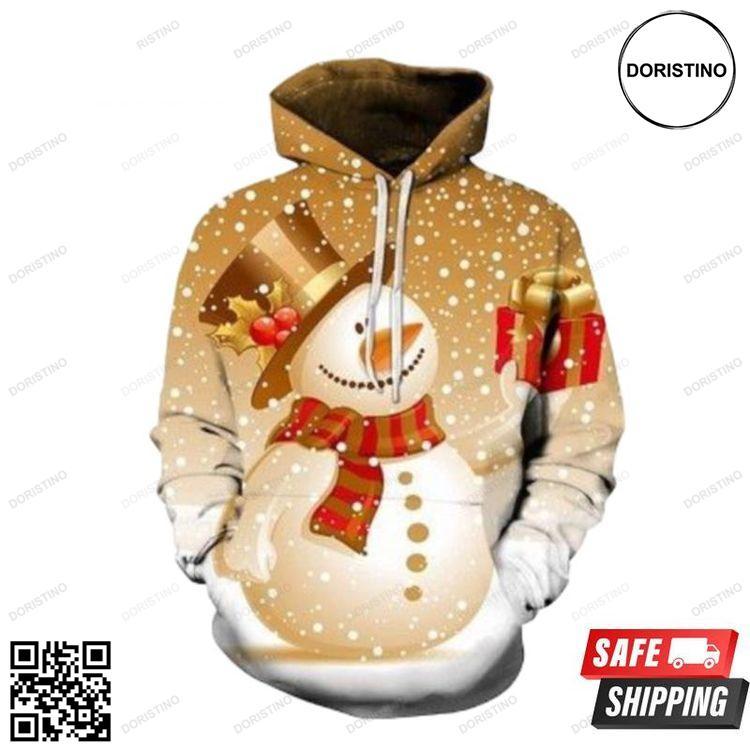 Snowman Gifts Graphic Christmas Edition 3D Hoodie Snowman Gifts Graphic Christmas Edition 3D Hoodie