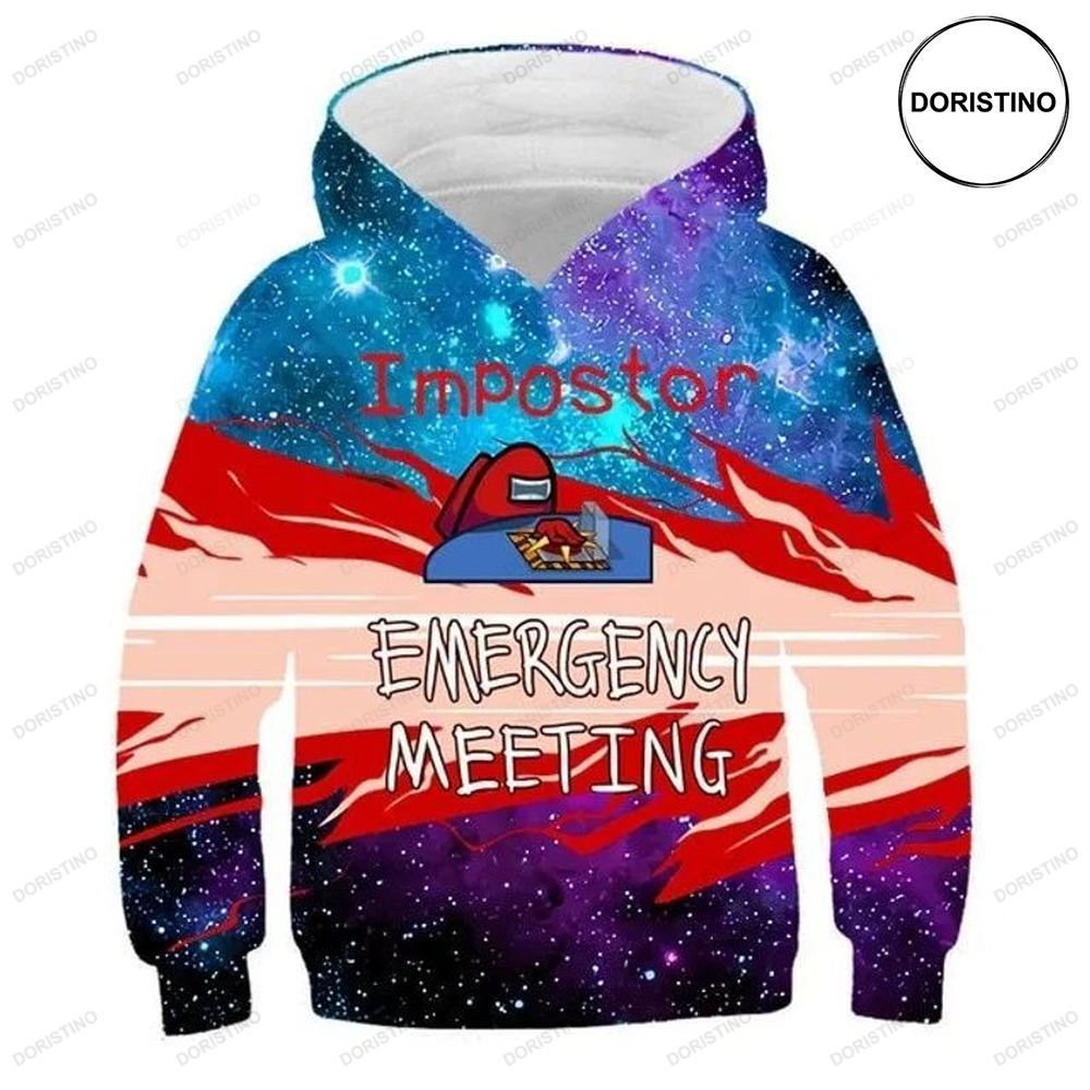 Among Us New V2 All Over Print Hoodie Among Us New V2 All Over Print Hoodie