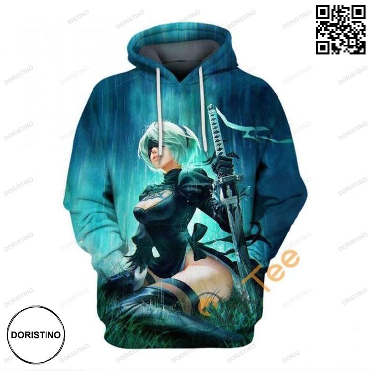 2b Crying Amazon Awesome 3D Hoodie 2b Crying Amazon Awesome 3D Hoodie