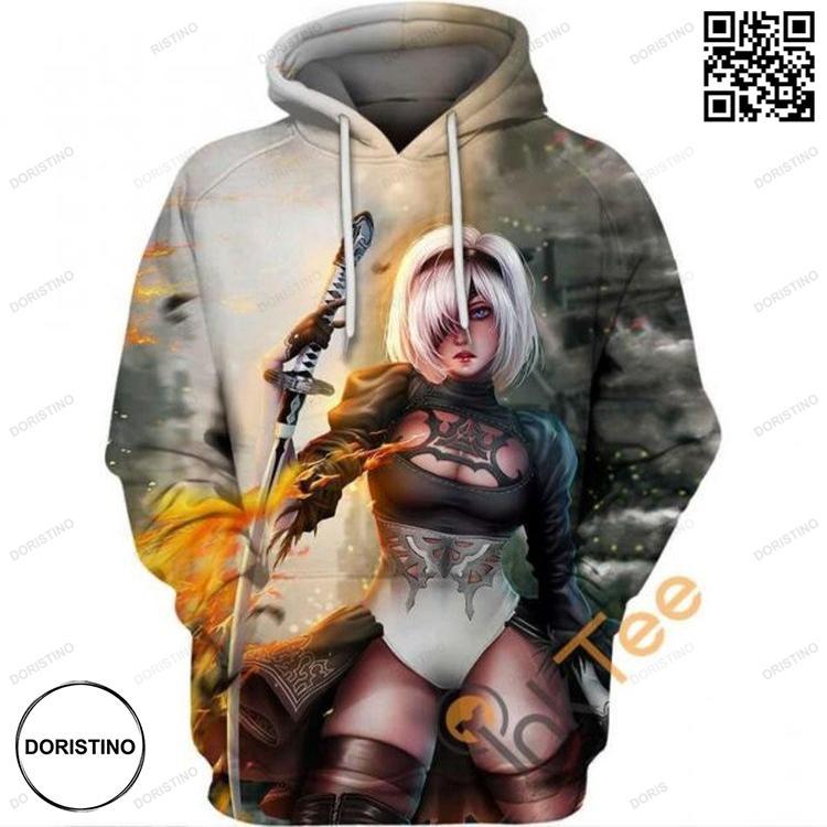 2b Warrior Amazon Limited Edition 3D Hoodie 2b Warrior Amazon Limited Edition 3D Hoodie
