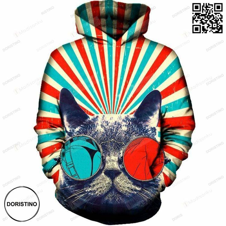 3d Cat 3d Ed Awesome 3D Hoodie 3d Cat 3d Ed Awesome 3D Hoodie