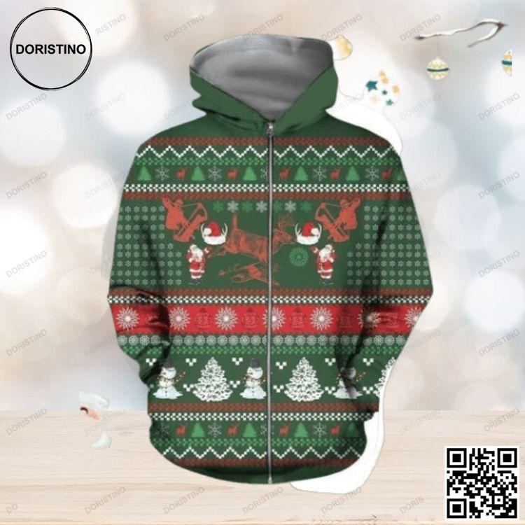 3d Hunting Christmas Silky Limited Edition 3D Hoodie 3d Hunting Christmas Silky Limited Edition 3D Hoodie