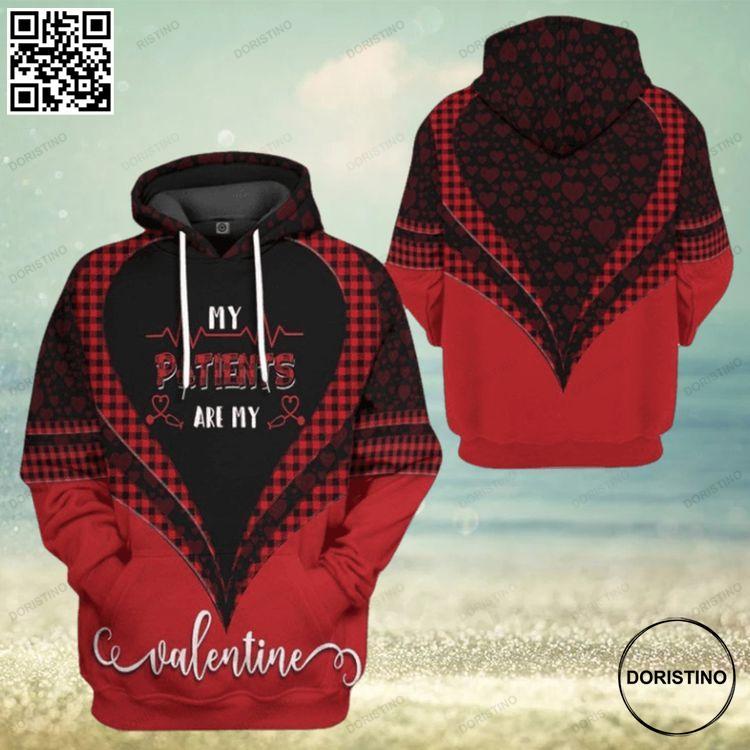 3d My Patients Are My Valentine Limited Edition 3D Hoodie 3d My Patients Are My Valentine Limited Edition 3D Hoodie