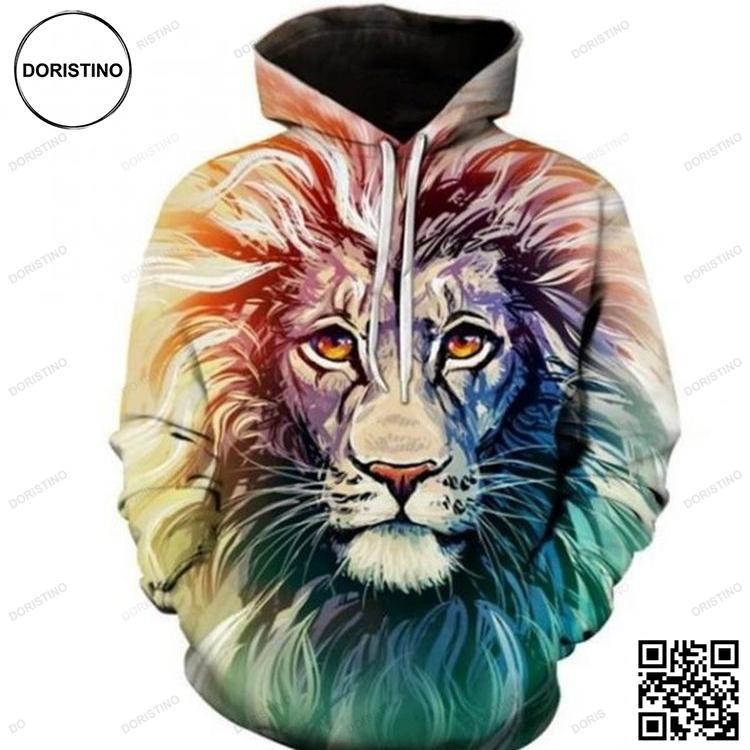 3d Pullover Ancient Colorful Lion Limited Edition 3D Hoodie 3d Pullover Ancient Colorful Lion Limited Edition 3D Hoodie