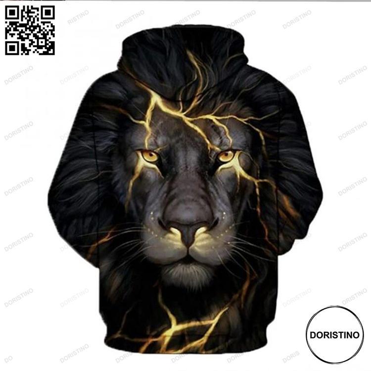 3d Pullover Black Lion Awesome 3D Hoodie 3d Pullover Black Lion Awesome 3D Hoodie