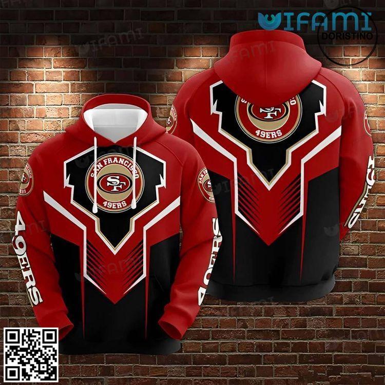 49ers Zip Up Armor Design San Francisco 49ers Edition 3D Hoodie 49ers Zip Up Armor Design San Francisco 49ers Edition 3D Hoodie