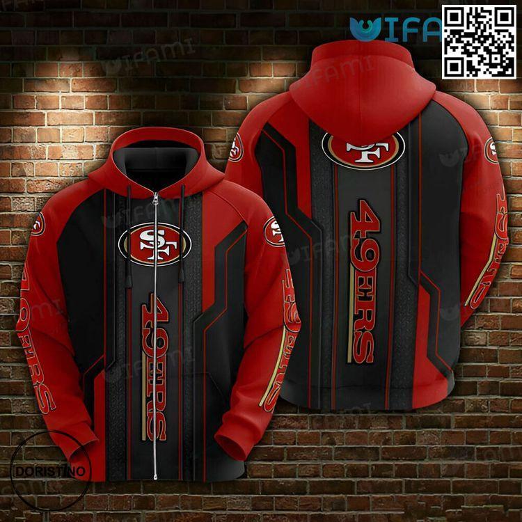49ers Zip Up Armor San Francisco 49ers Gift Awesome 3D Hoodie 49ers Zip Up Armor San Francisco 49ers Gift Awesome 3D Hoodie