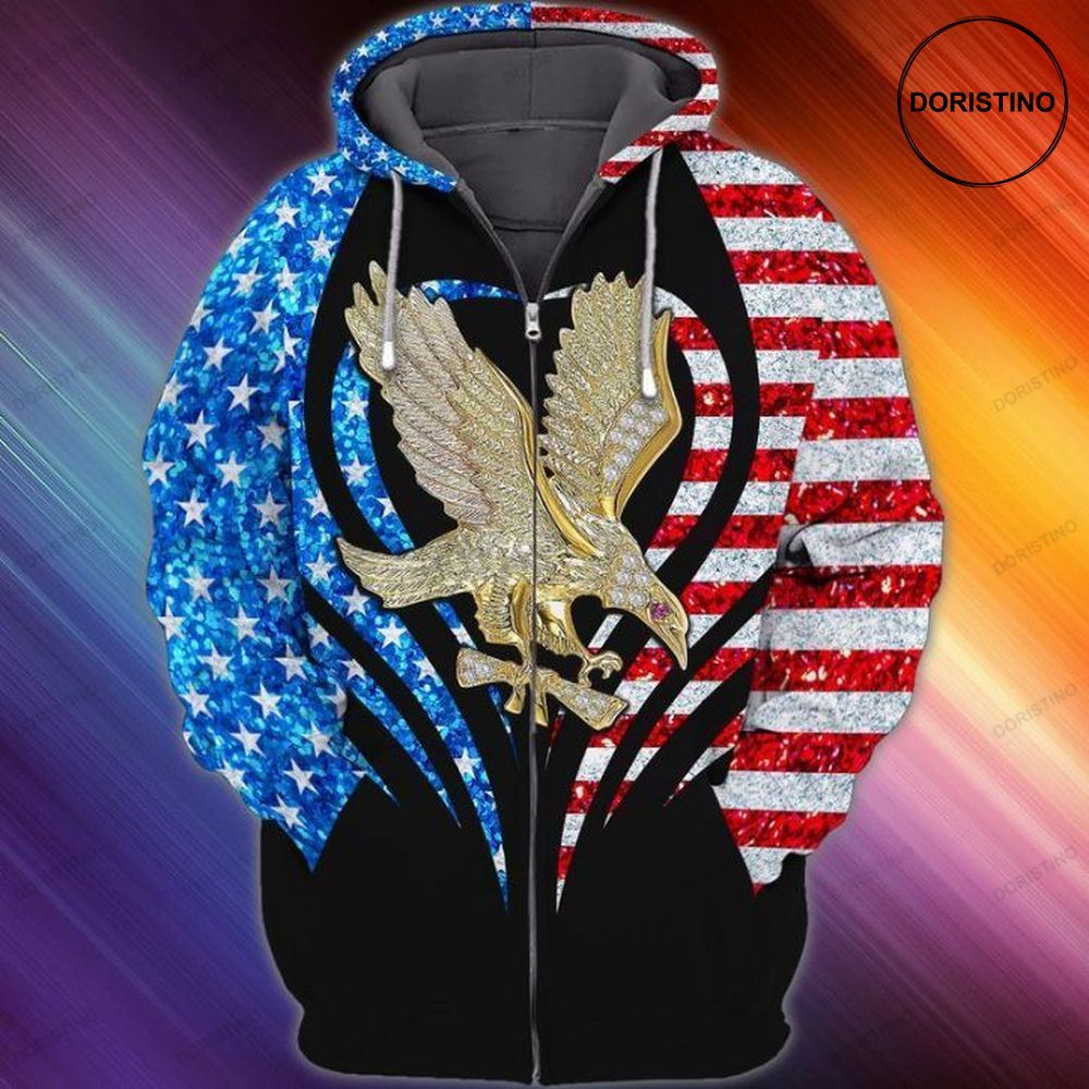 4th Of July Independence Day American Eagle Awesome 3D Hoodie 4th Of July Independence Day American Eagle Awesome 3D Hoodie