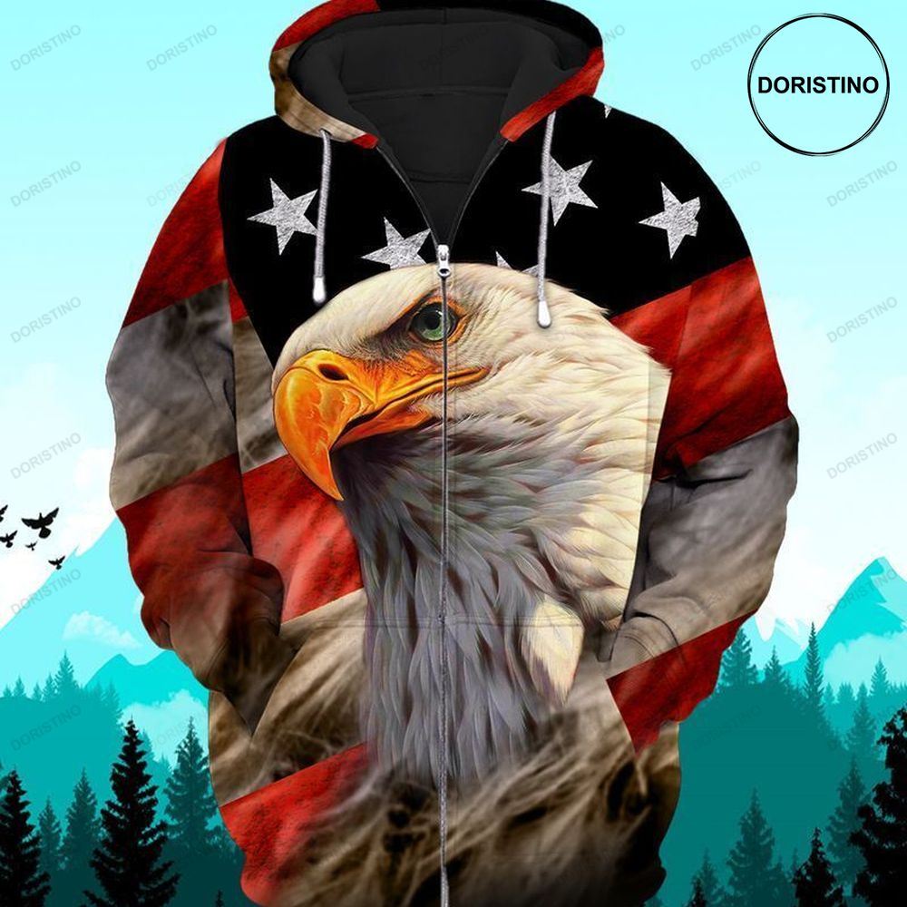 4th Of July Independence Day American Eagle V2 All Over Print Hoodie 4th Of July Independence Day American Eagle V2 All Over Print Hoodie