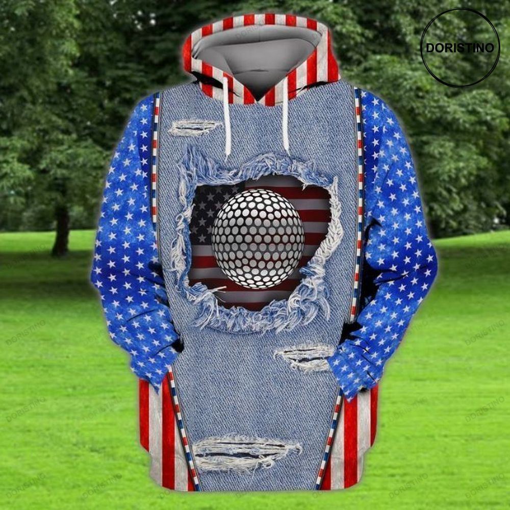 4th Of July Independence Day American Golf American All Over Print Hoodie 4th Of July Independence Day American Golf American All Over Print Hoodie