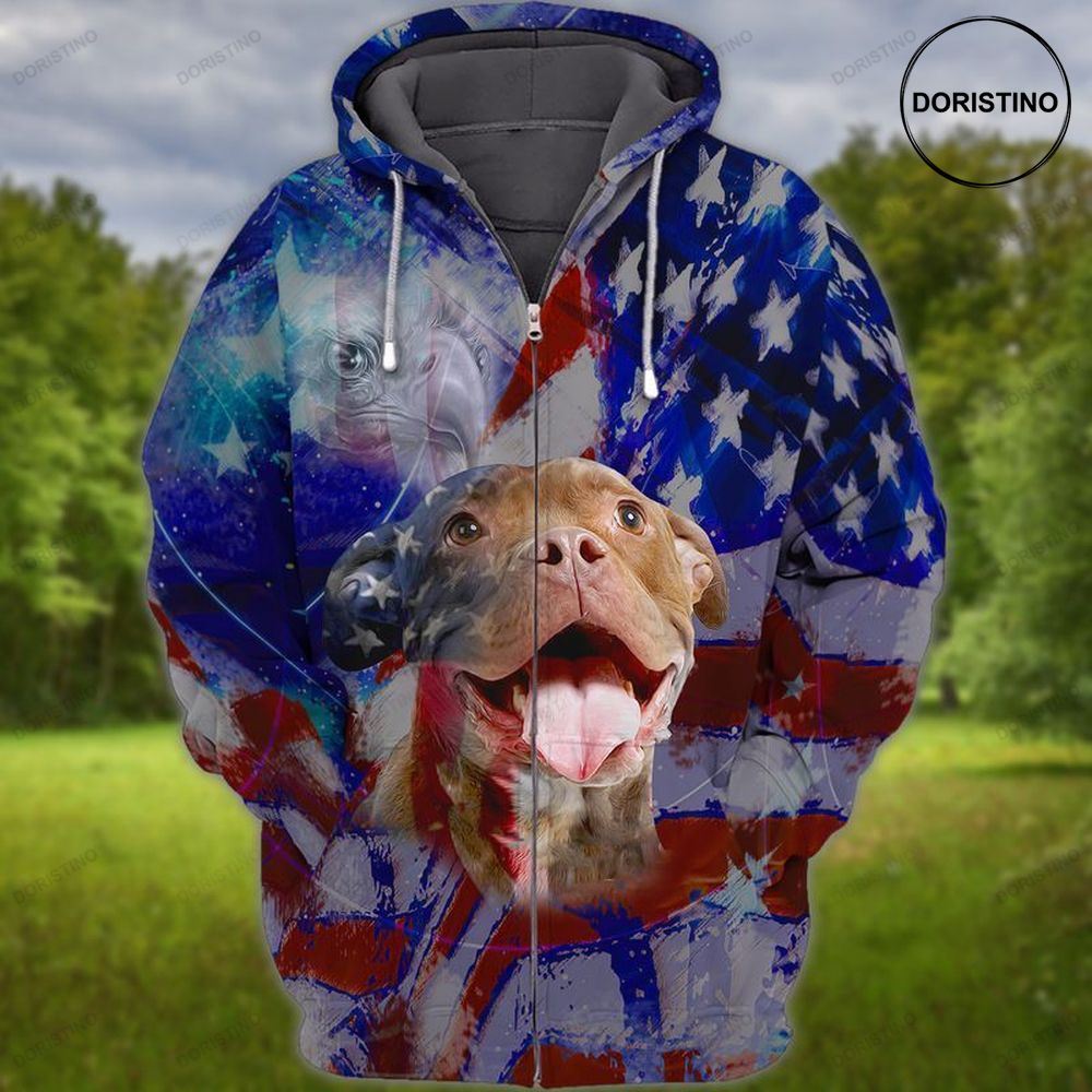 4th Of July Independence Day American Pitbull Proud Nation AOP Hoodie 4th Of July Independence Day American Pitbull Proud Nation AOP Hoodie