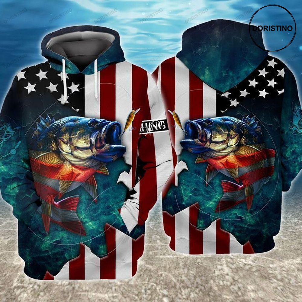 4th Of July Independence Day Fishing American Flag Limited Edition 3d Hoodie 4th Of July Independence Day Fishing American Flag Limited Edition 3d Hoodie