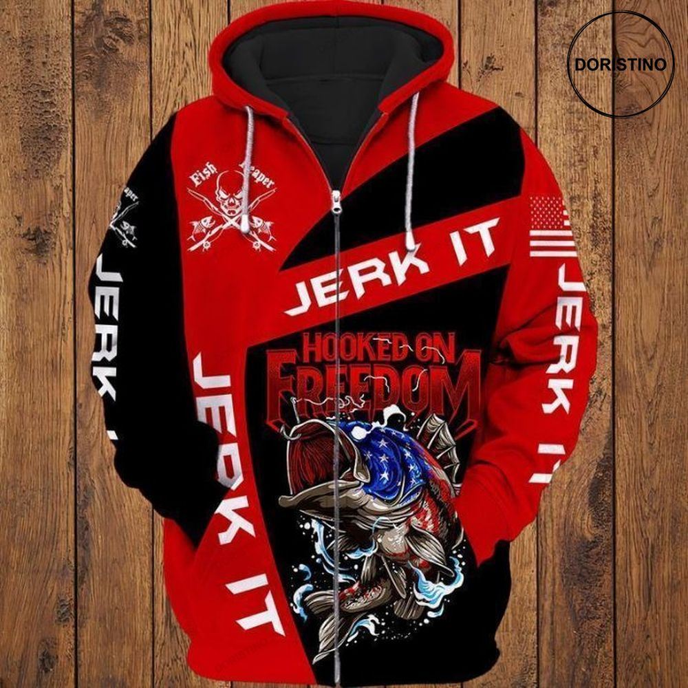 4th Of July Independence Day Fishing Jacket Hooker On Freedom 3D Hoodie 4th Of July Independence Day Fishing Jacket Hooker On Freedom 3D Hoodie