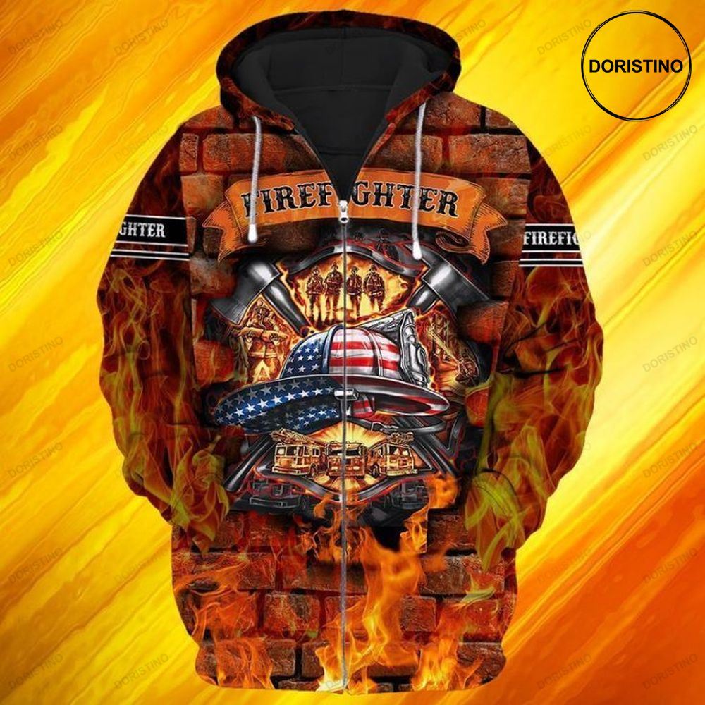 4th Of July Memorial Day Firefighter Awesome 3D Hoodie 4th Of July Memorial Day Firefighter Awesome 3D Hoodie
