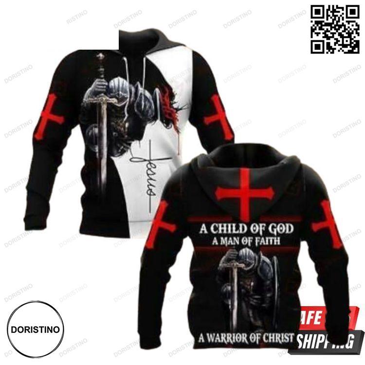 A Child Of God A Man Of Faith A Warrior Of Christ Limited Edition 3D Hoodie A Child Of God A Man Of Faith A Warrior Of Christ Limited Edition 3D Hoodie
